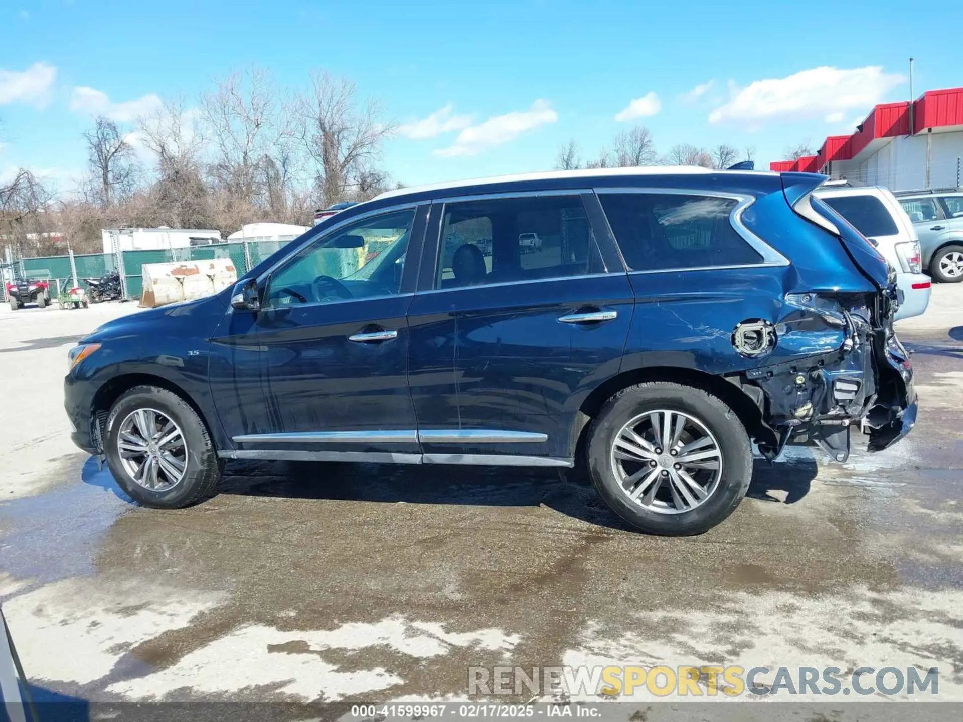 14 Photograph of a damaged car 5N1DL0MM5LC518335 INFINITI QX60 2020