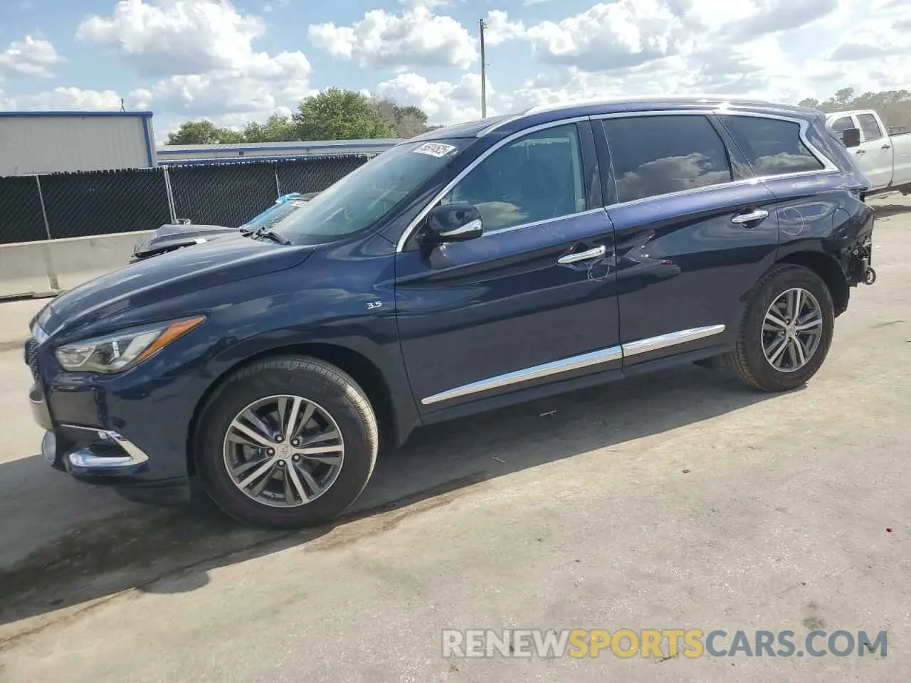 1 Photograph of a damaged car 5N1DL0MM5LC521896 INFINITI QX60 2020