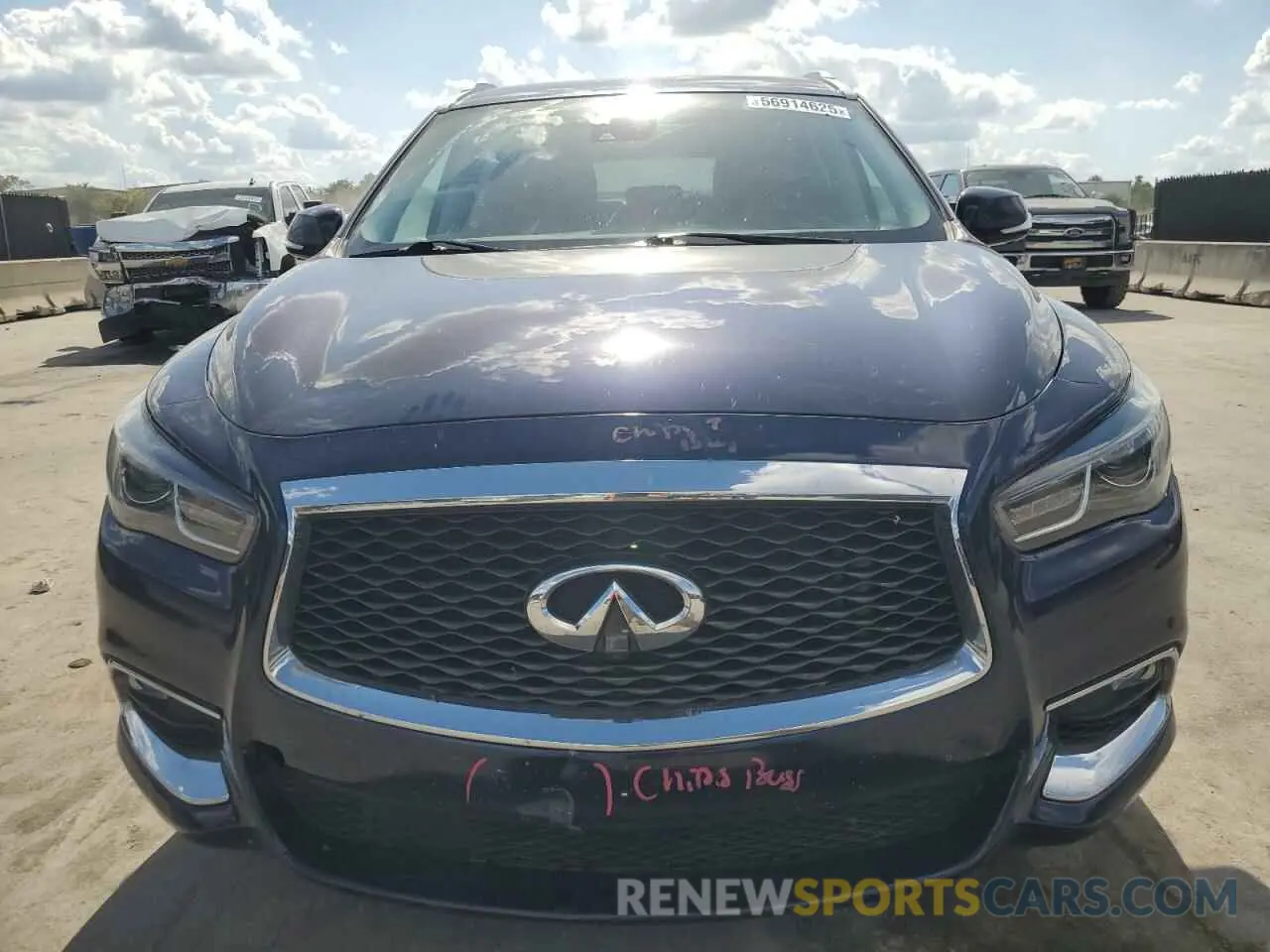 5 Photograph of a damaged car 5N1DL0MM5LC521896 INFINITI QX60 2020