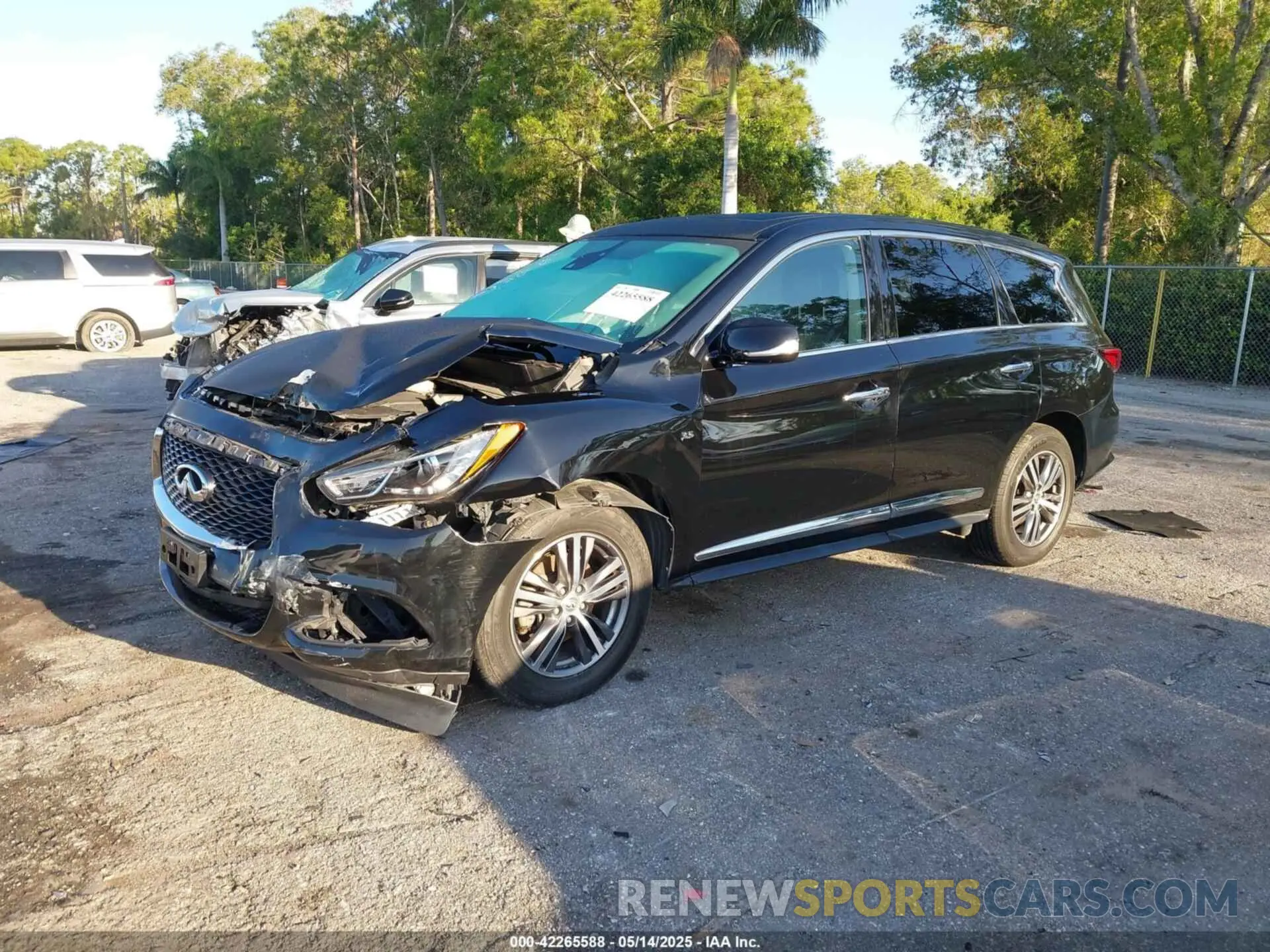2 Фотография поврежденного автомобиля 5N1DL0MM6LC521745 INFINITI QX60 2020