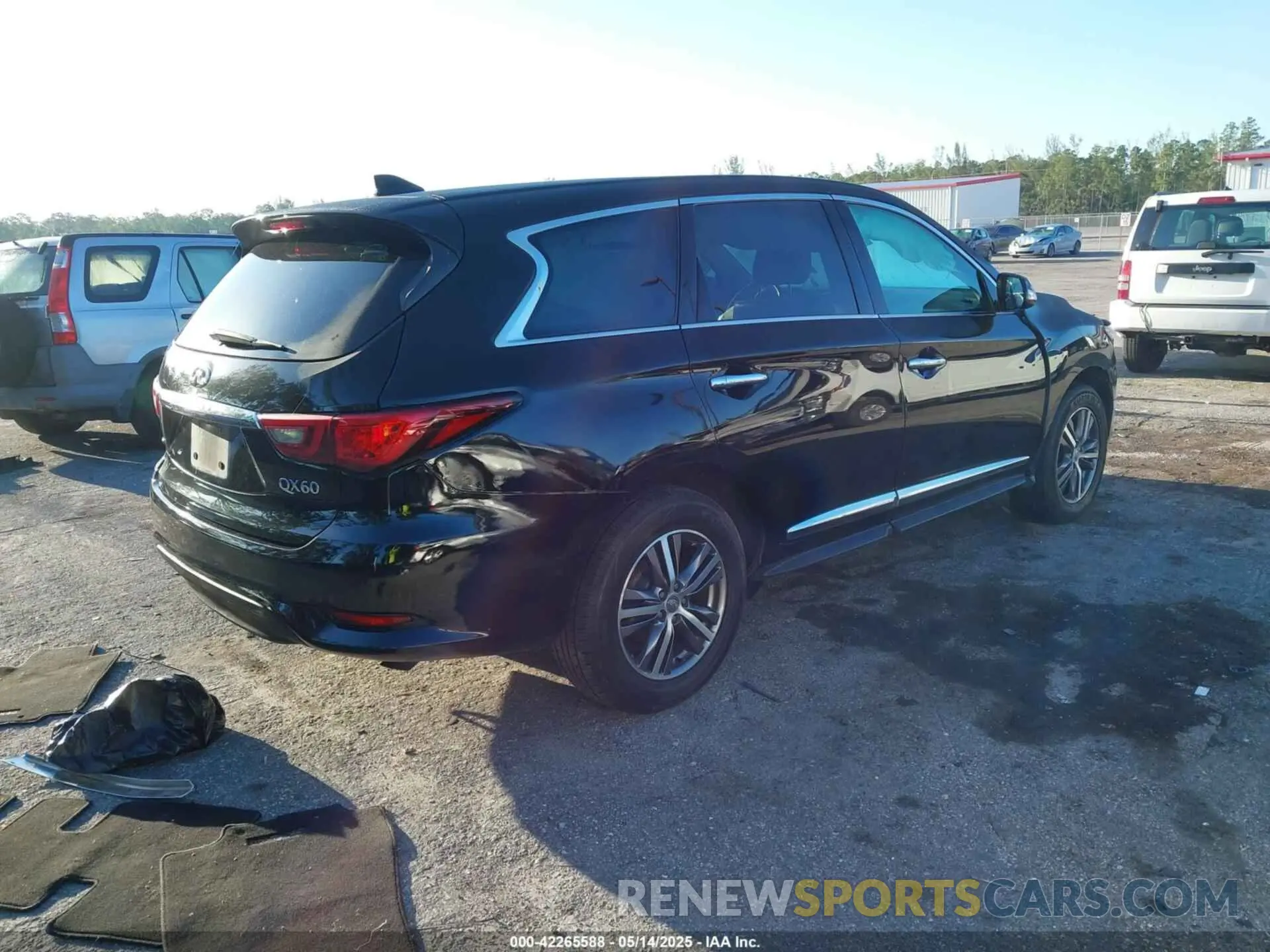 4 Фотография поврежденного автомобиля 5N1DL0MM6LC521745 INFINITI QX60 2020