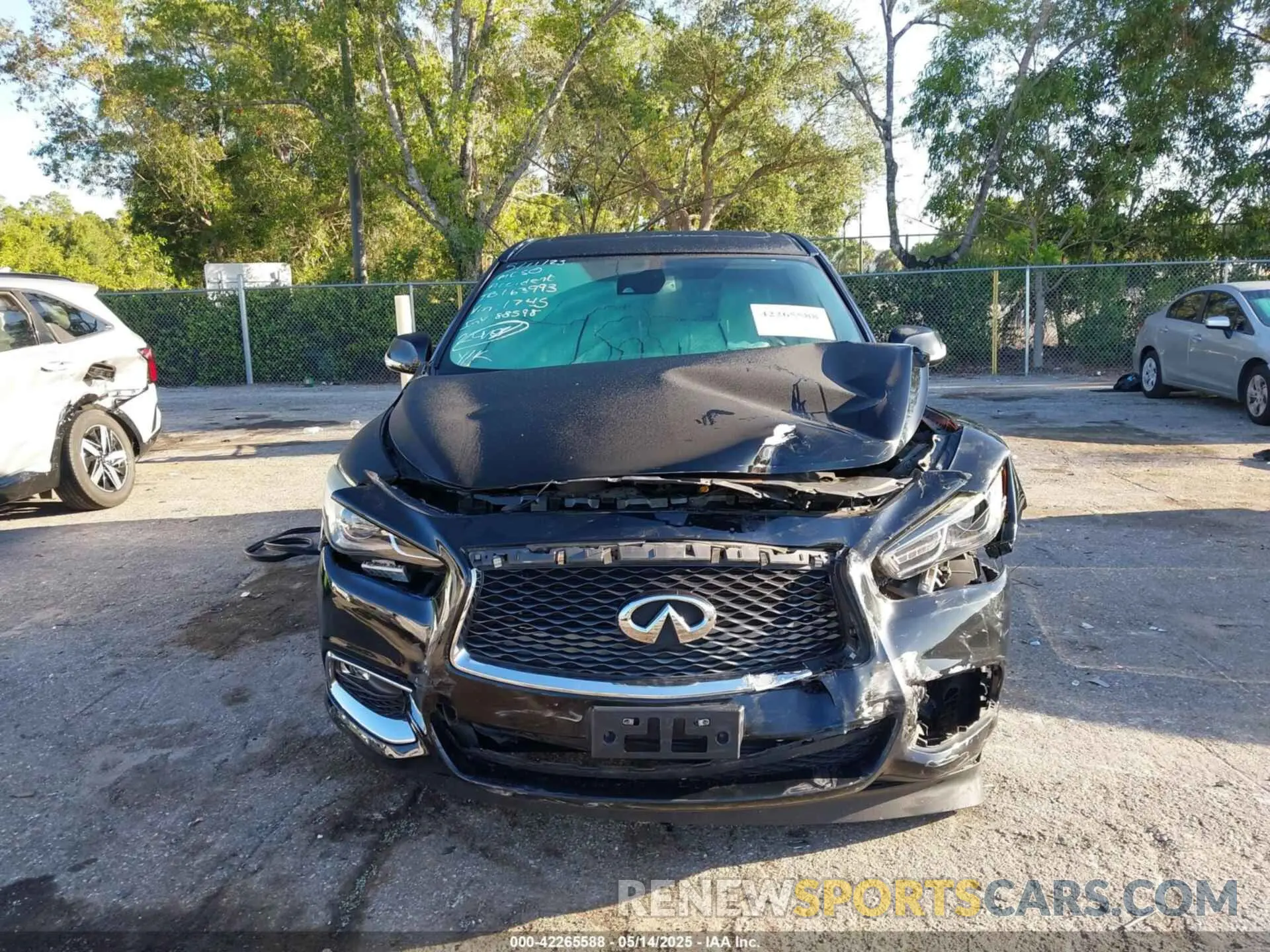6 Фотография поврежденного автомобиля 5N1DL0MM6LC521745 INFINITI QX60 2020