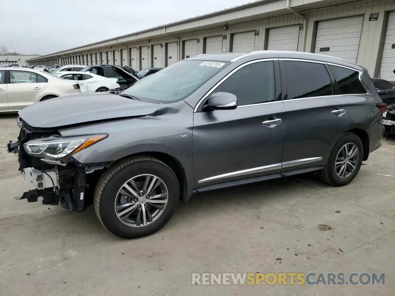 1 Photograph of a damaged car 5N1DL0MM7LC512794 INFINITI QX60 2020