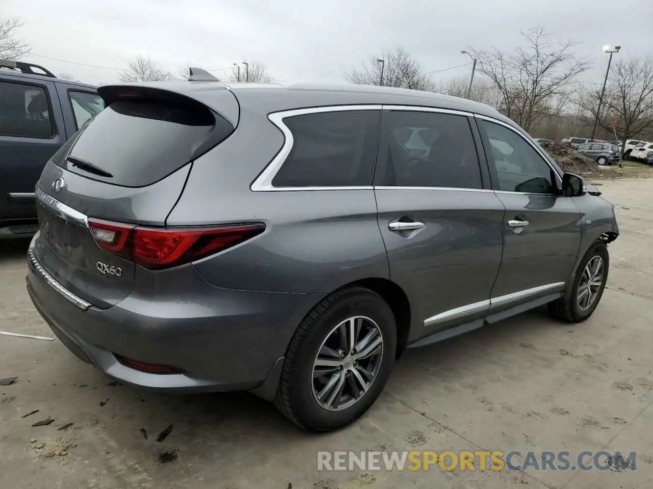 3 Photograph of a damaged car 5N1DL0MM7LC512794 INFINITI QX60 2020