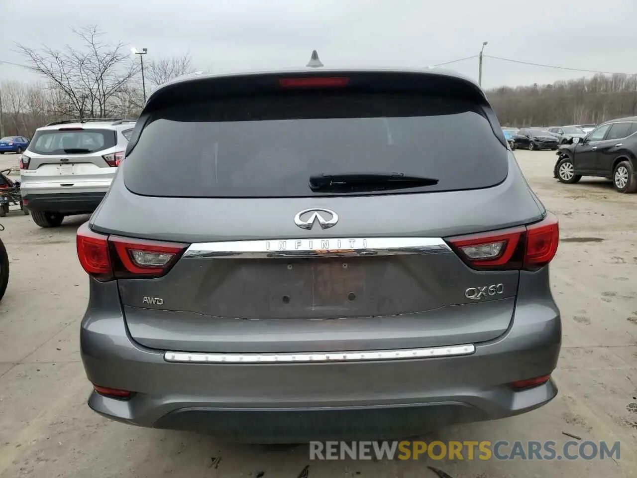 6 Photograph of a damaged car 5N1DL0MM7LC512794 INFINITI QX60 2020