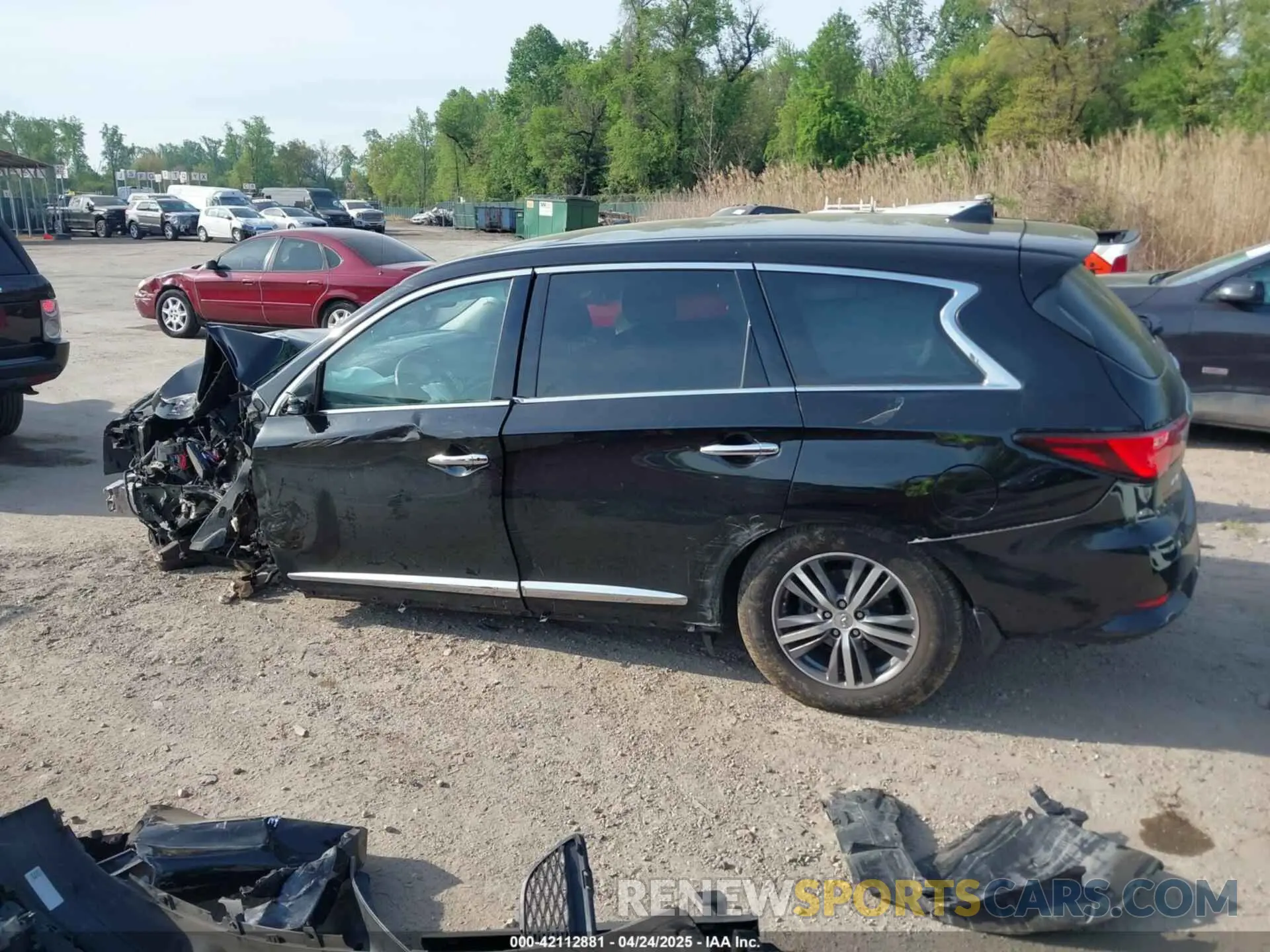 14 Photograph of a damaged car 5N1DL0MM7LC540417 INFINITI QX60 2020