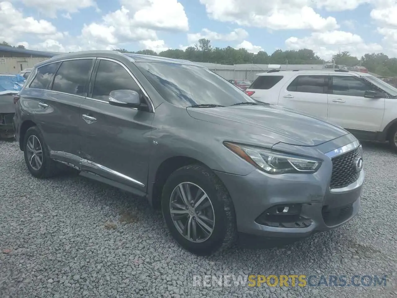 4 Photograph of a damaged car 5N1DL0MM8LC514229 INFINITI QX60 2020