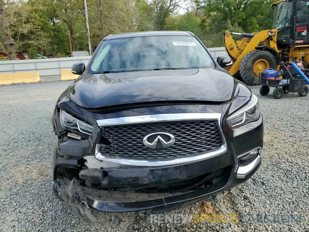 5 Photograph of a damaged car 5N1DL0MM8LC521231 INFINITI QX60 2020