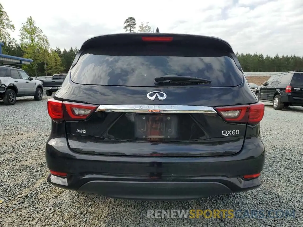 6 Photograph of a damaged car 5N1DL0MM8LC521231 INFINITI QX60 2020