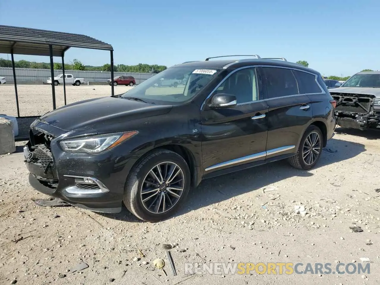 1 Photograph of a damaged car 5N1DL0MM9LC530326 INFINITI QX60 2020