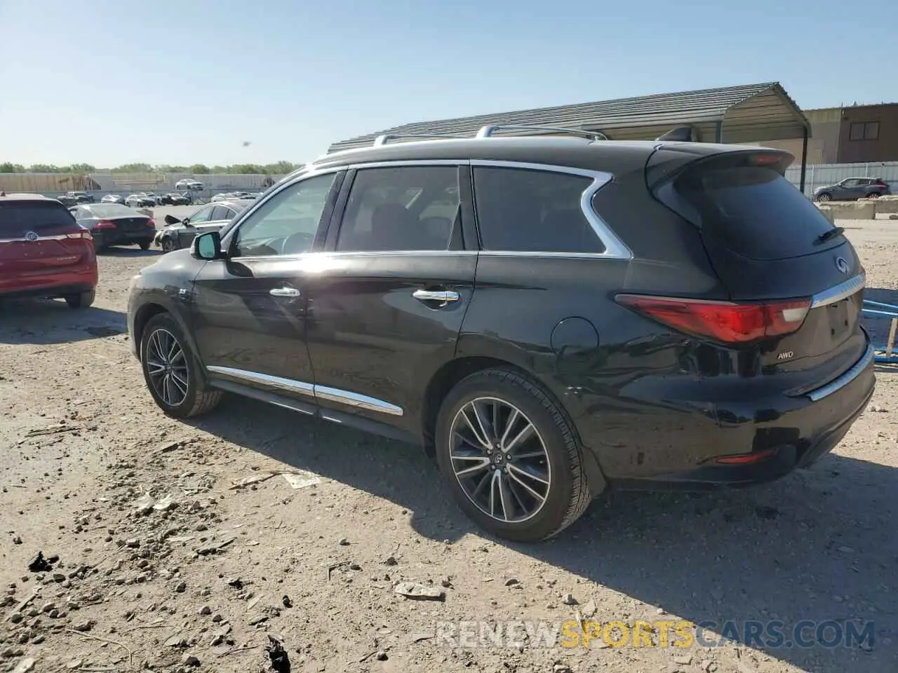 2 Photograph of a damaged car 5N1DL0MM9LC530326 INFINITI QX60 2020