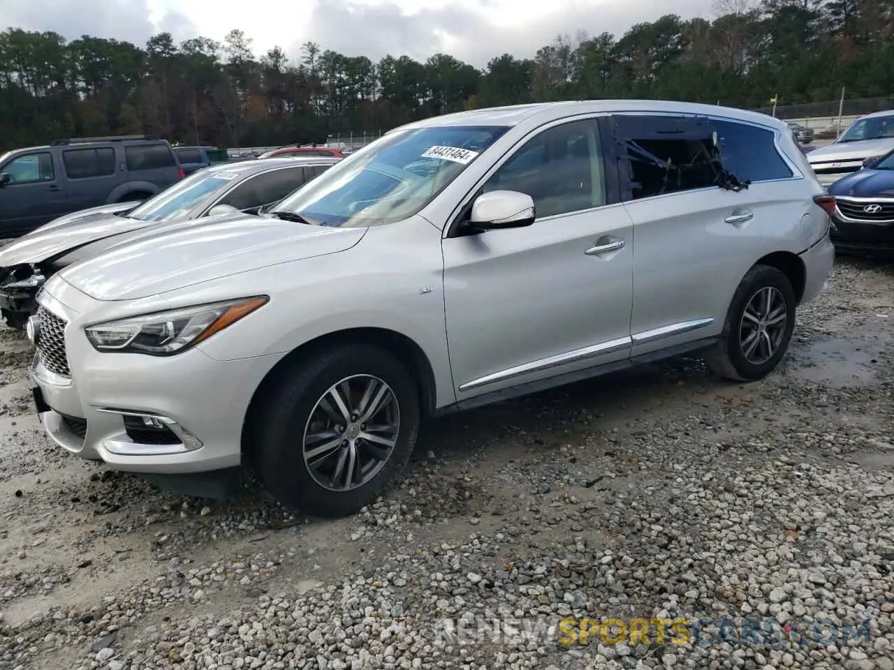 1 Фотография поврежденного автомобиля 5N1DL0MM9LC531427 INFINITI QX60 2020
