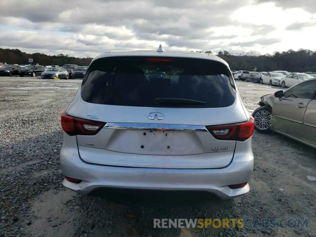 6 Фотография поврежденного автомобиля 5N1DL0MM9LC531427 INFINITI QX60 2020