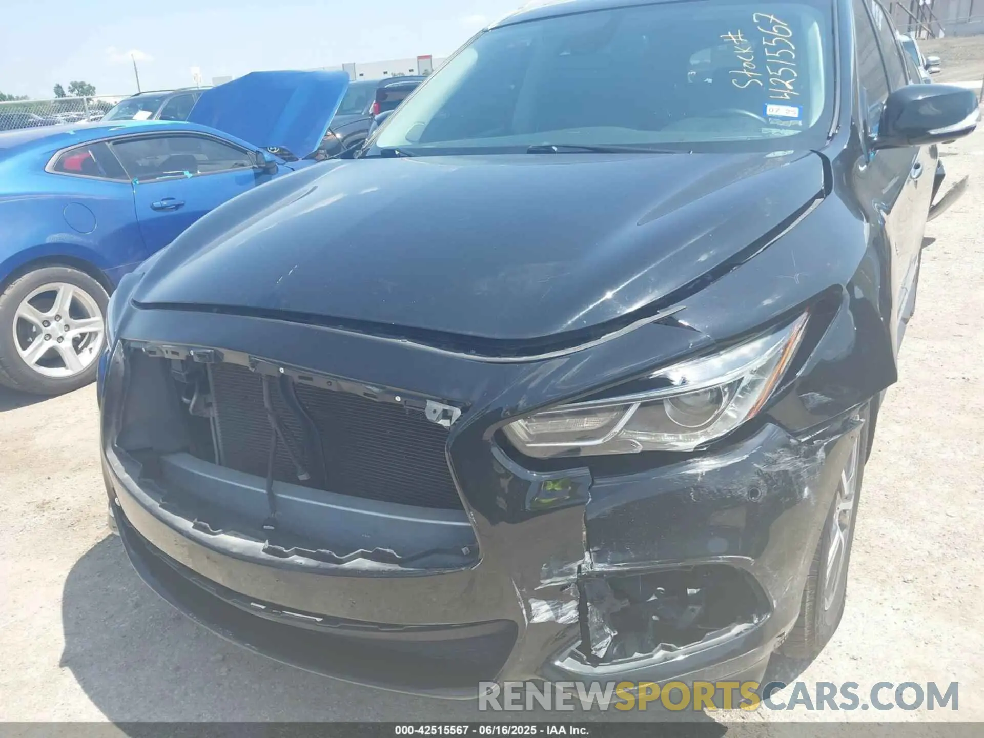 6 Фотография поврежденного автомобиля 5N1DL0MMXLC502566 INFINITI QX60 2020