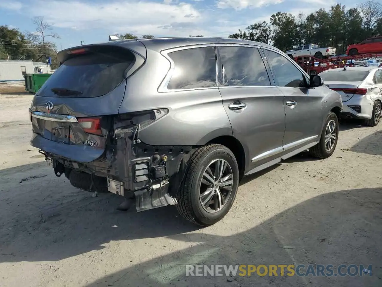 3 Фотография поврежденного автомобиля 5N1DL0MMXLC529928 INFINITI QX60 2020