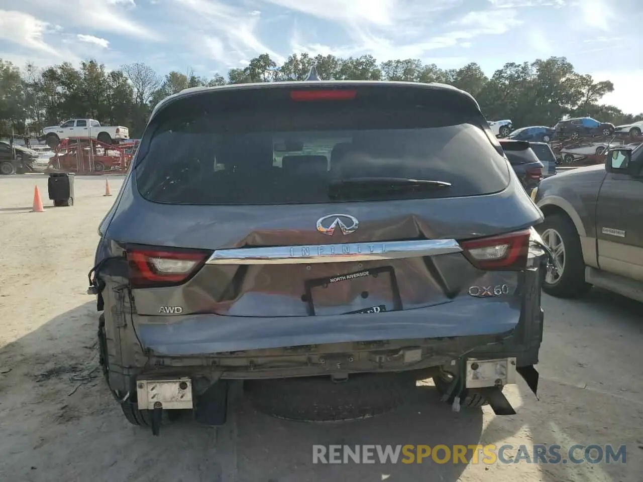 6 Фотография поврежденного автомобиля 5N1DL0MMXLC529928 INFINITI QX60 2020