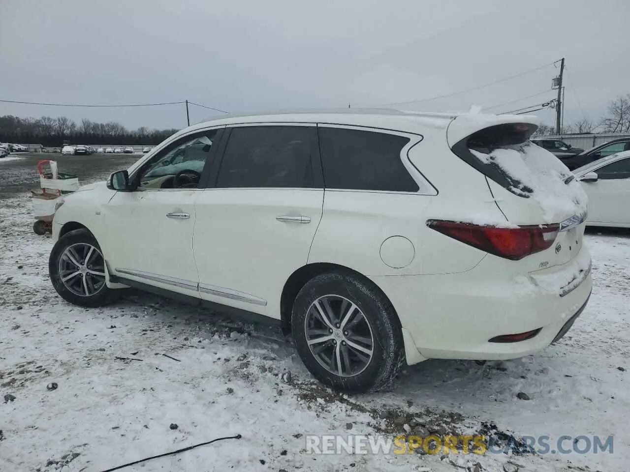 2 Photograph of a damaged car 5N1DL0MMXLC537995 INFINITI QX60 2020
