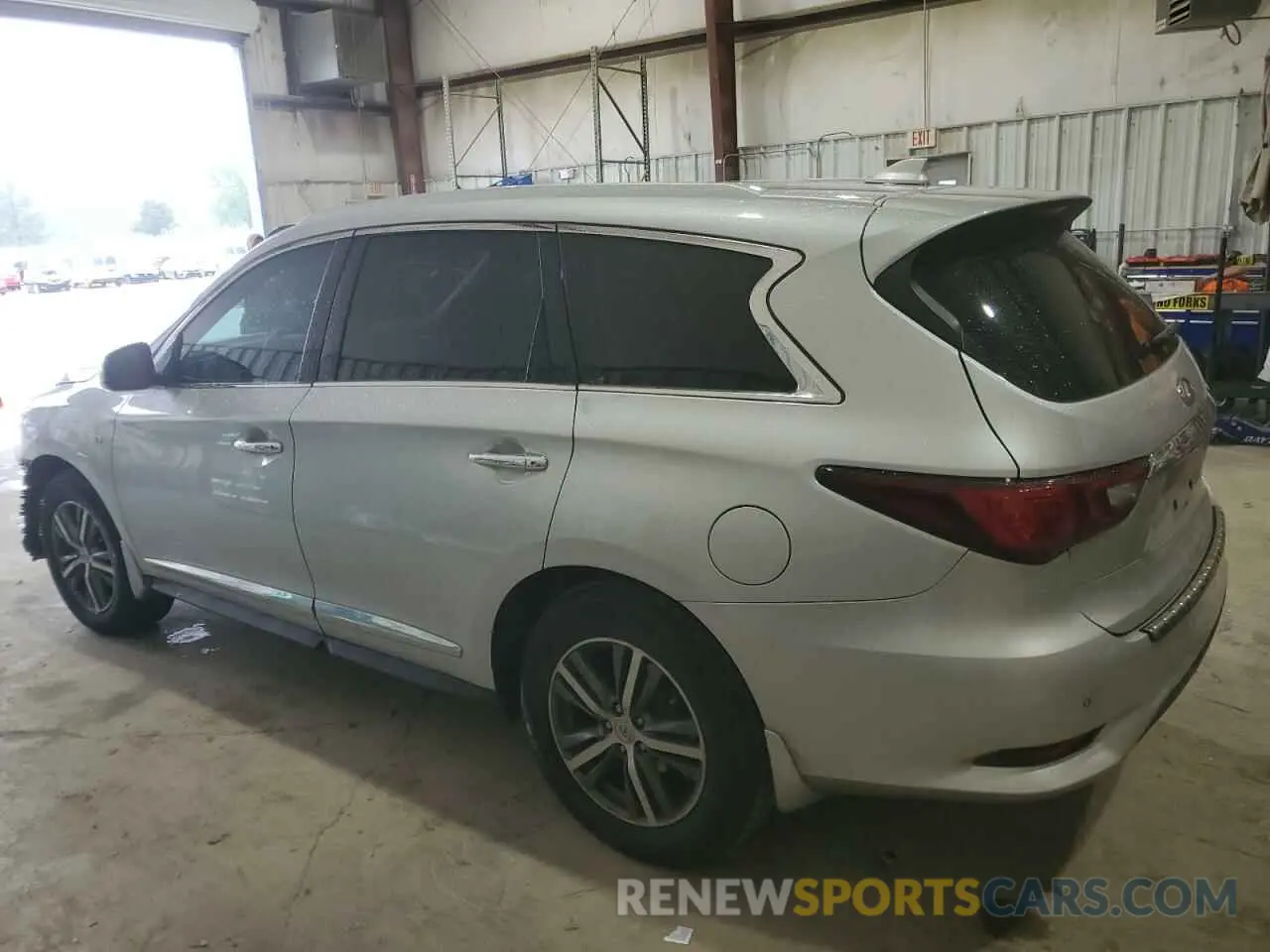 2 Photograph of a damaged car 5N1DL0MN0LC522818 INFINITI QX60 2020