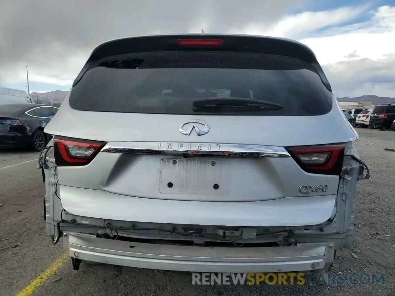 6 Фотография поврежденного автомобиля 5N1DL0MN1LC516168 INFINITI QX60 2020
