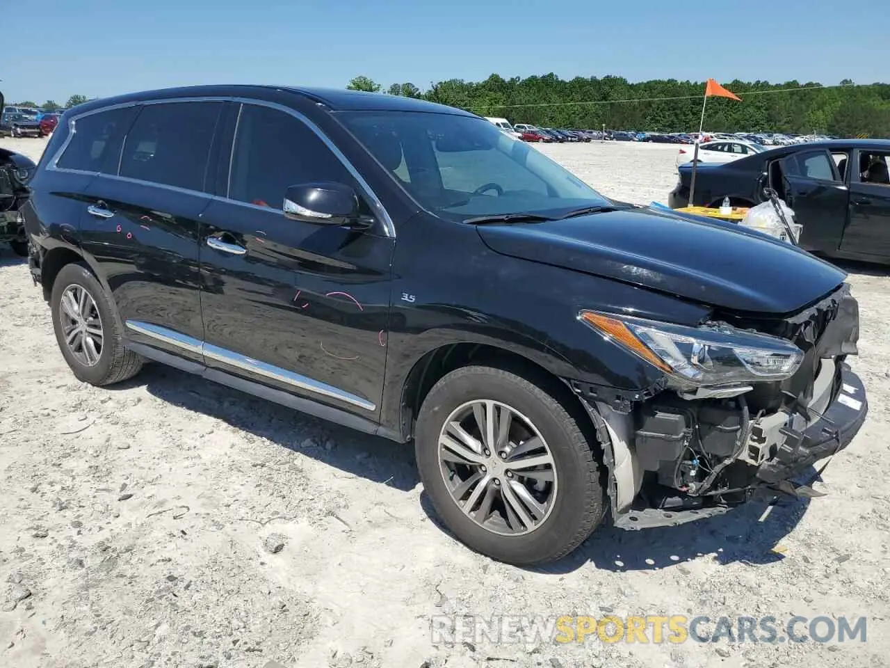 4 Фотография поврежденного автомобиля 5N1DL0MN1LC527056 INFINITI QX60 2020
