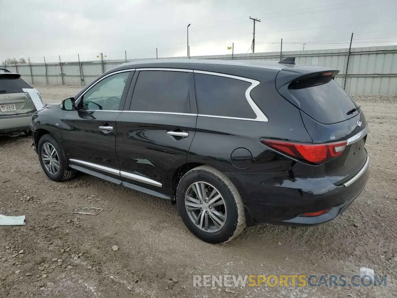 2 Photograph of a damaged car 5N1DL0MN1LC529714 INFINITI QX60 2020