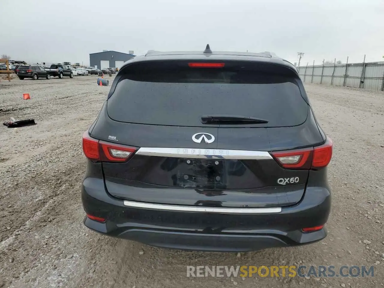 6 Photograph of a damaged car 5N1DL0MN1LC529714 INFINITI QX60 2020