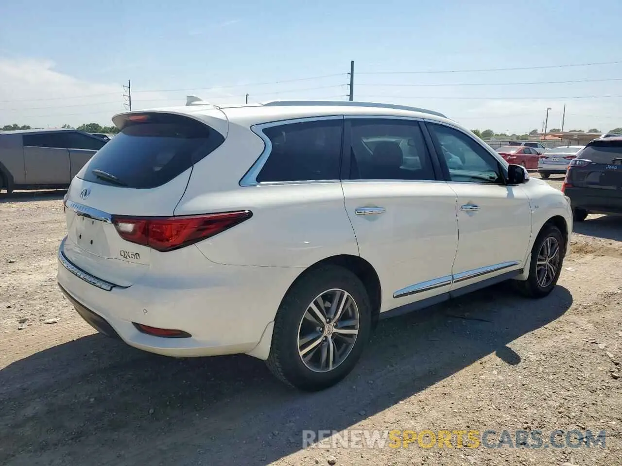 3 Фотография поврежденного автомобиля 5N1DL0MN2LC514252 INFINITI QX60 2020