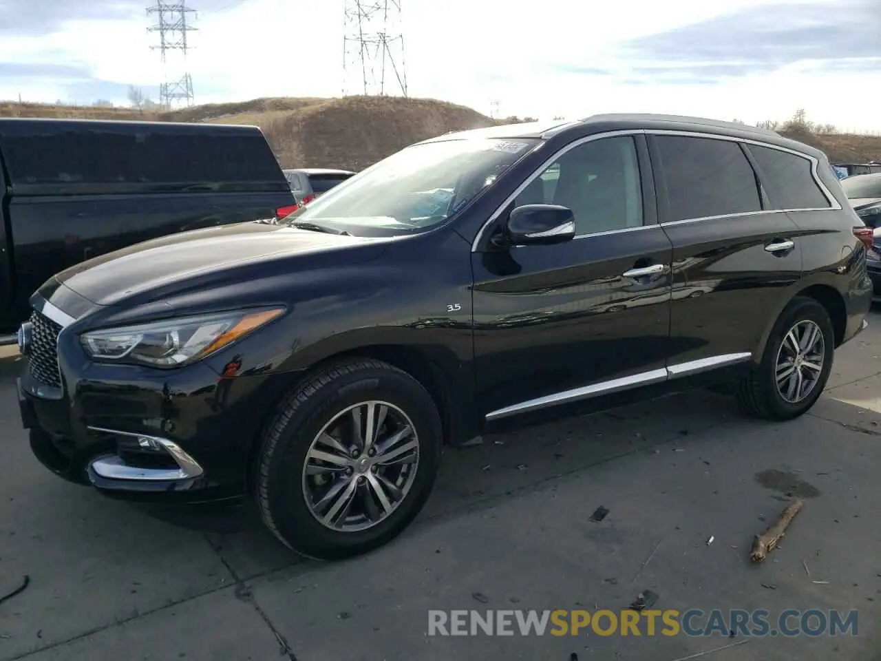 1 Photograph of a damaged car 5N1DL0MN2LC515367 INFINITI QX60 2020