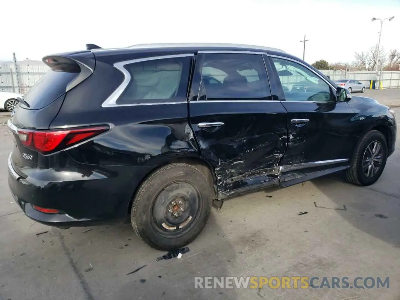 3 Photograph of a damaged car 5N1DL0MN2LC515367 INFINITI QX60 2020