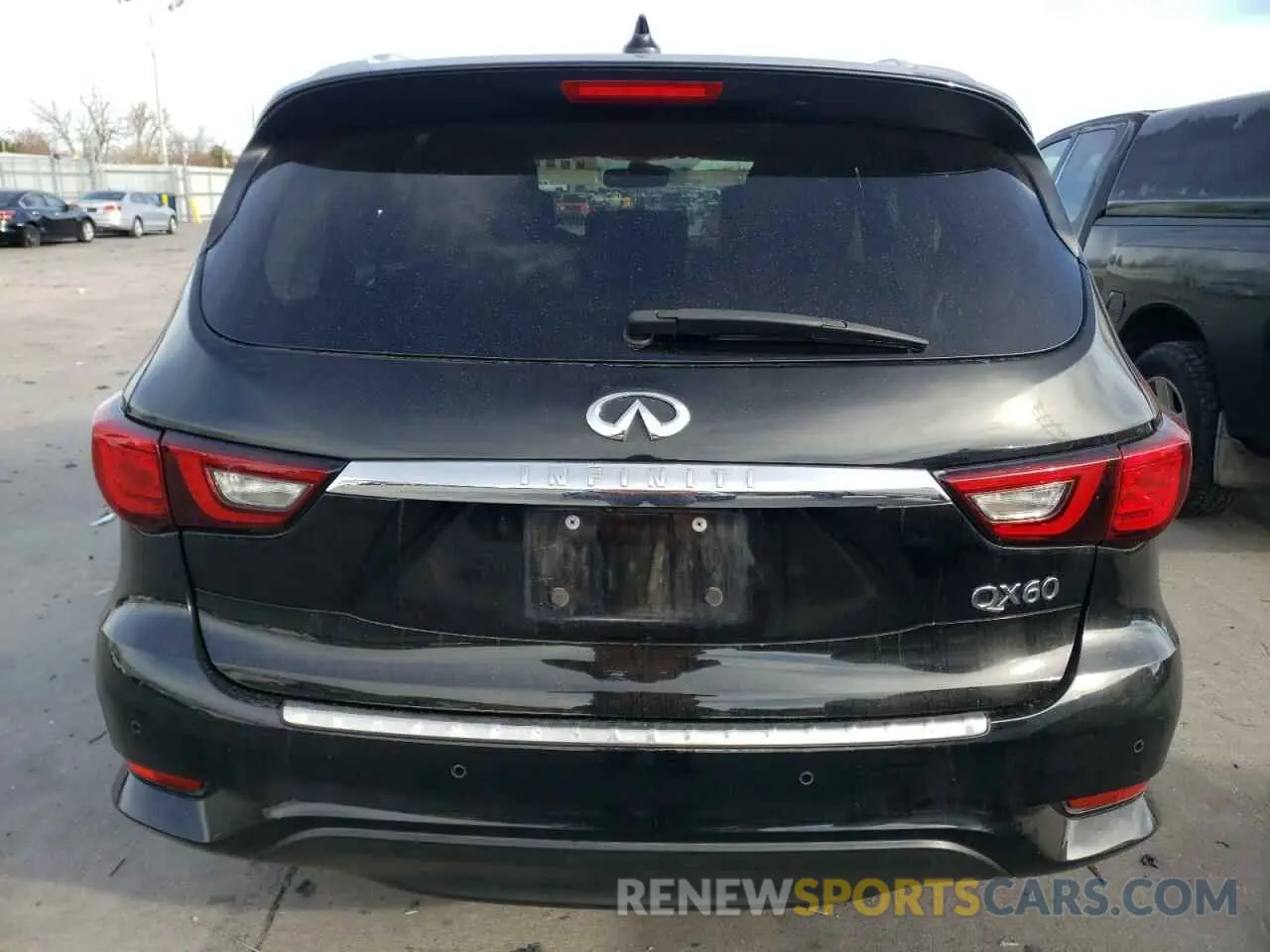 6 Photograph of a damaged car 5N1DL0MN2LC515367 INFINITI QX60 2020