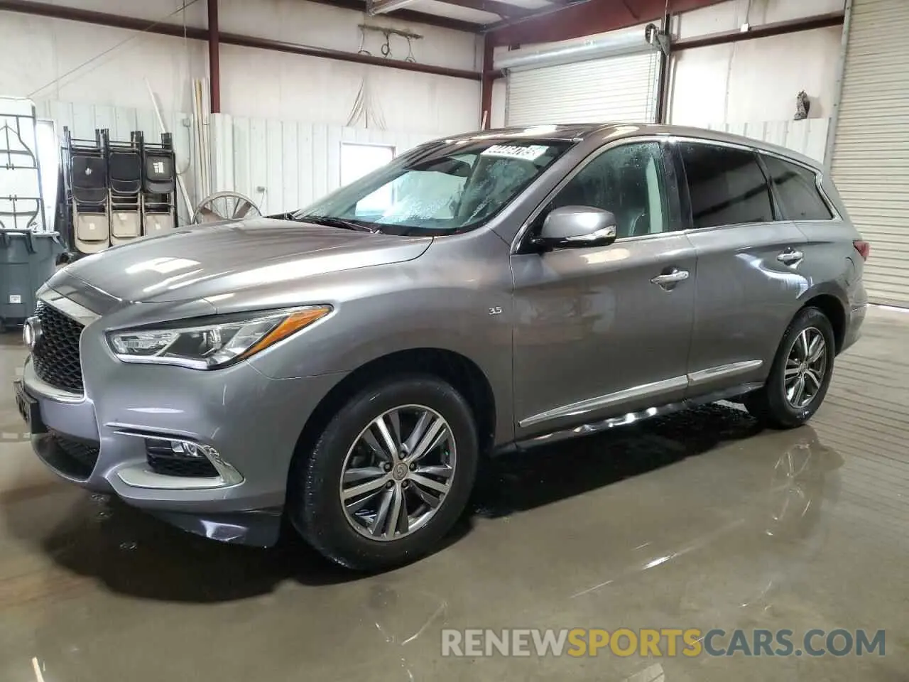 1 Photograph of a damaged car 5N1DL0MN2LC525882 INFINITI QX60 2020