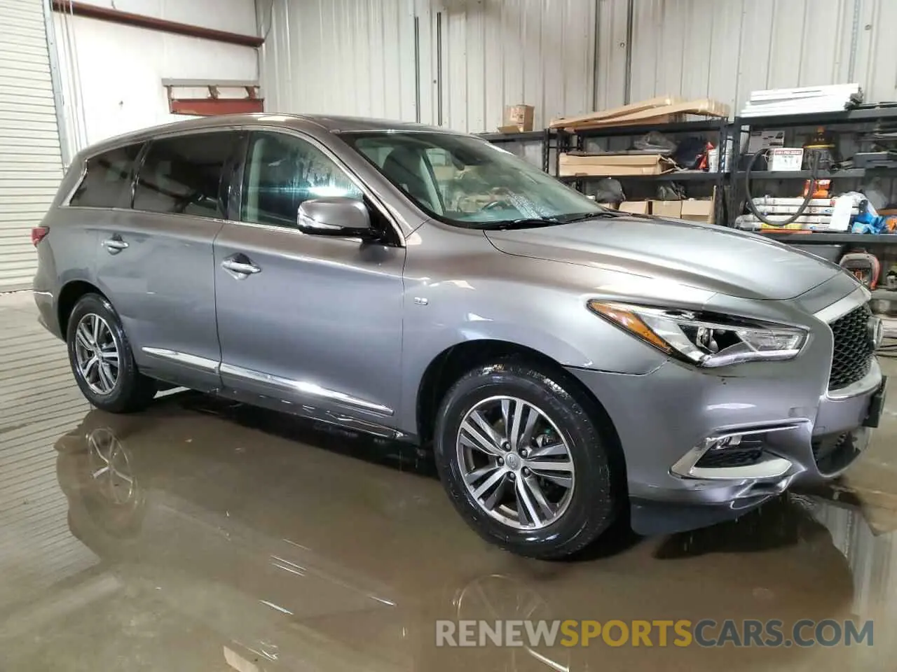 4 Photograph of a damaged car 5N1DL0MN2LC525882 INFINITI QX60 2020