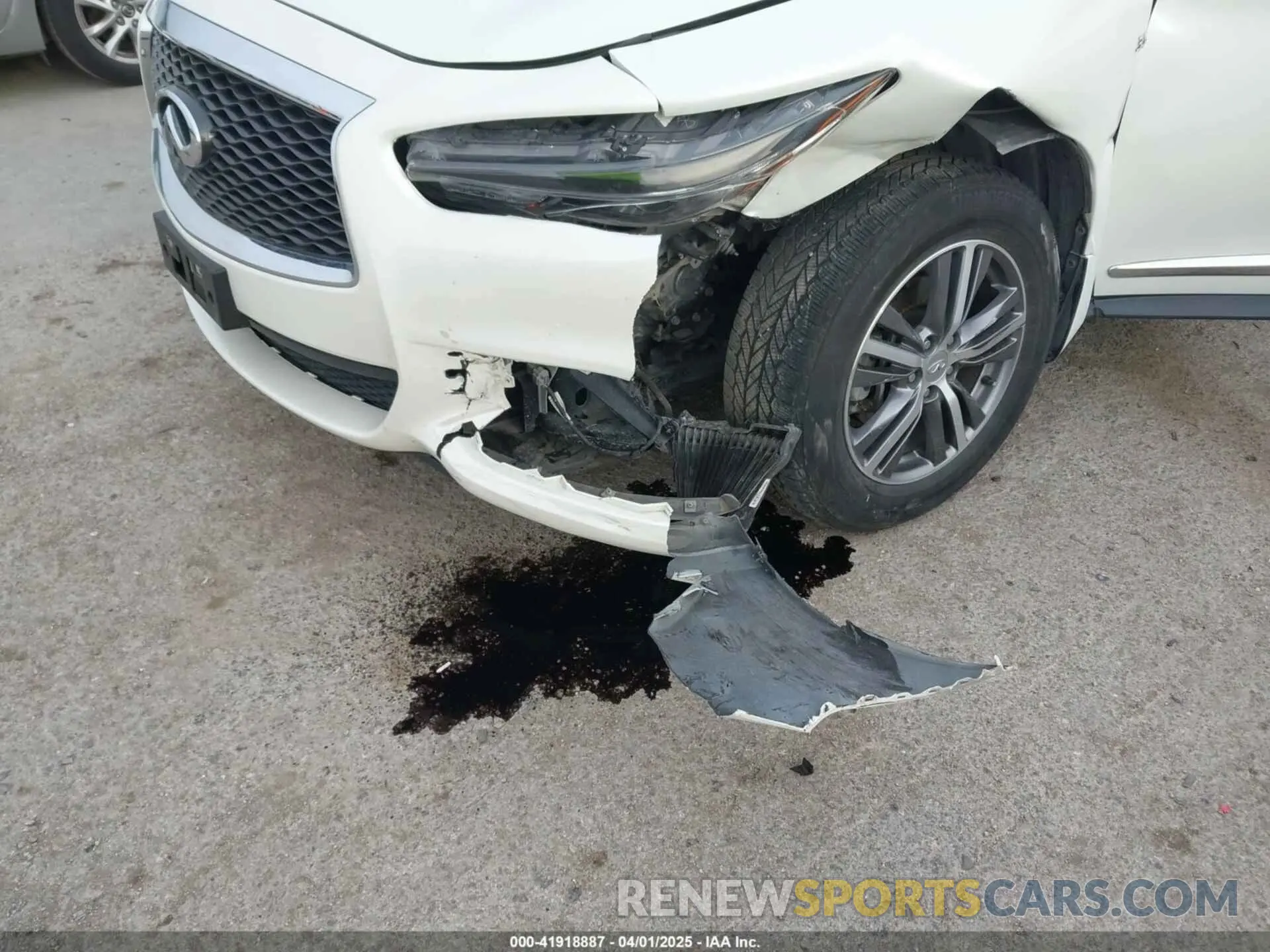 6 Photograph of a damaged car 5N1DL0MN2LC531102 INFINITI QX60 2020