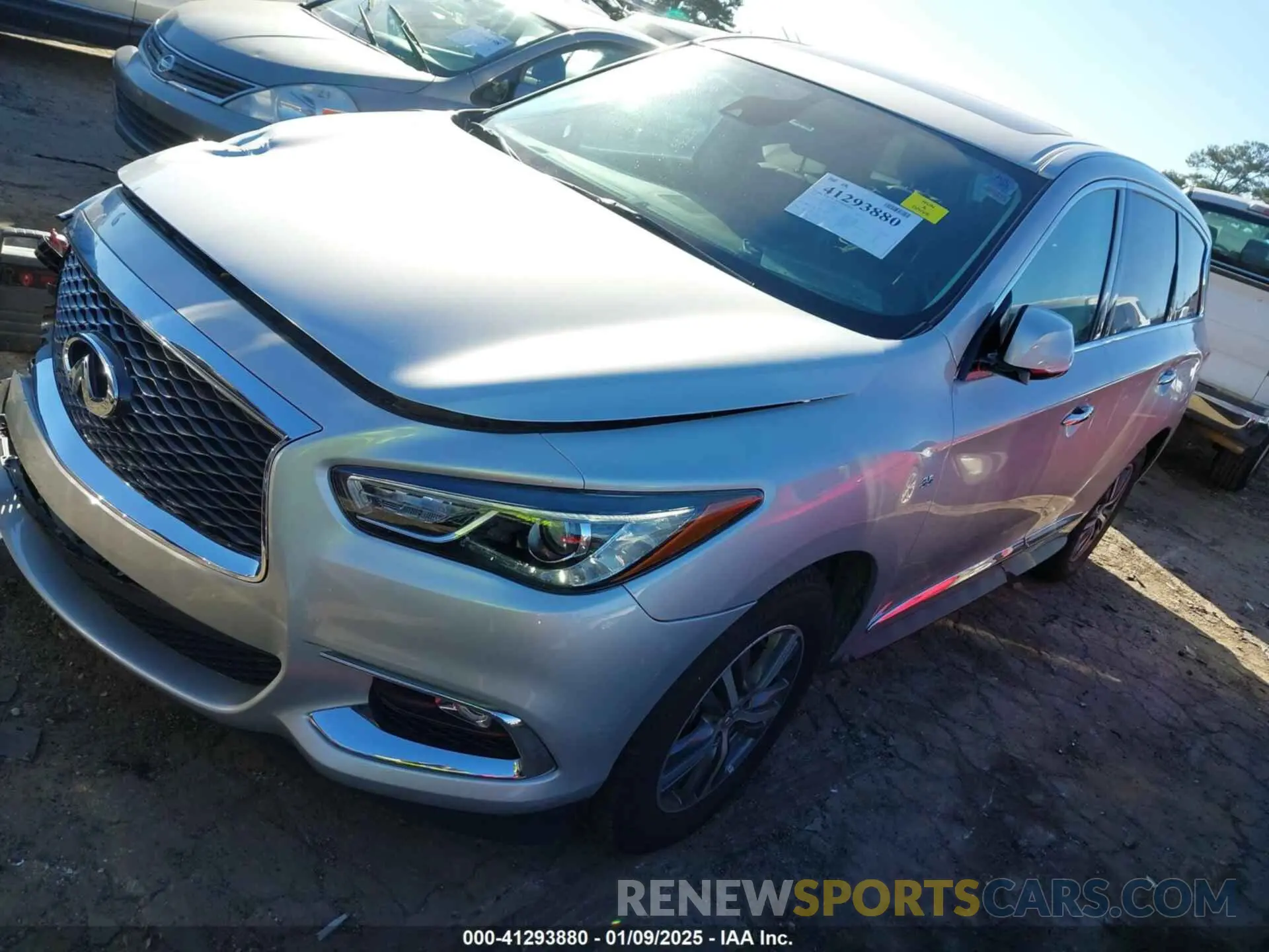 2 Photograph of a damaged car 5N1DL0MN2LC532430 INFINITI QX60 2020
