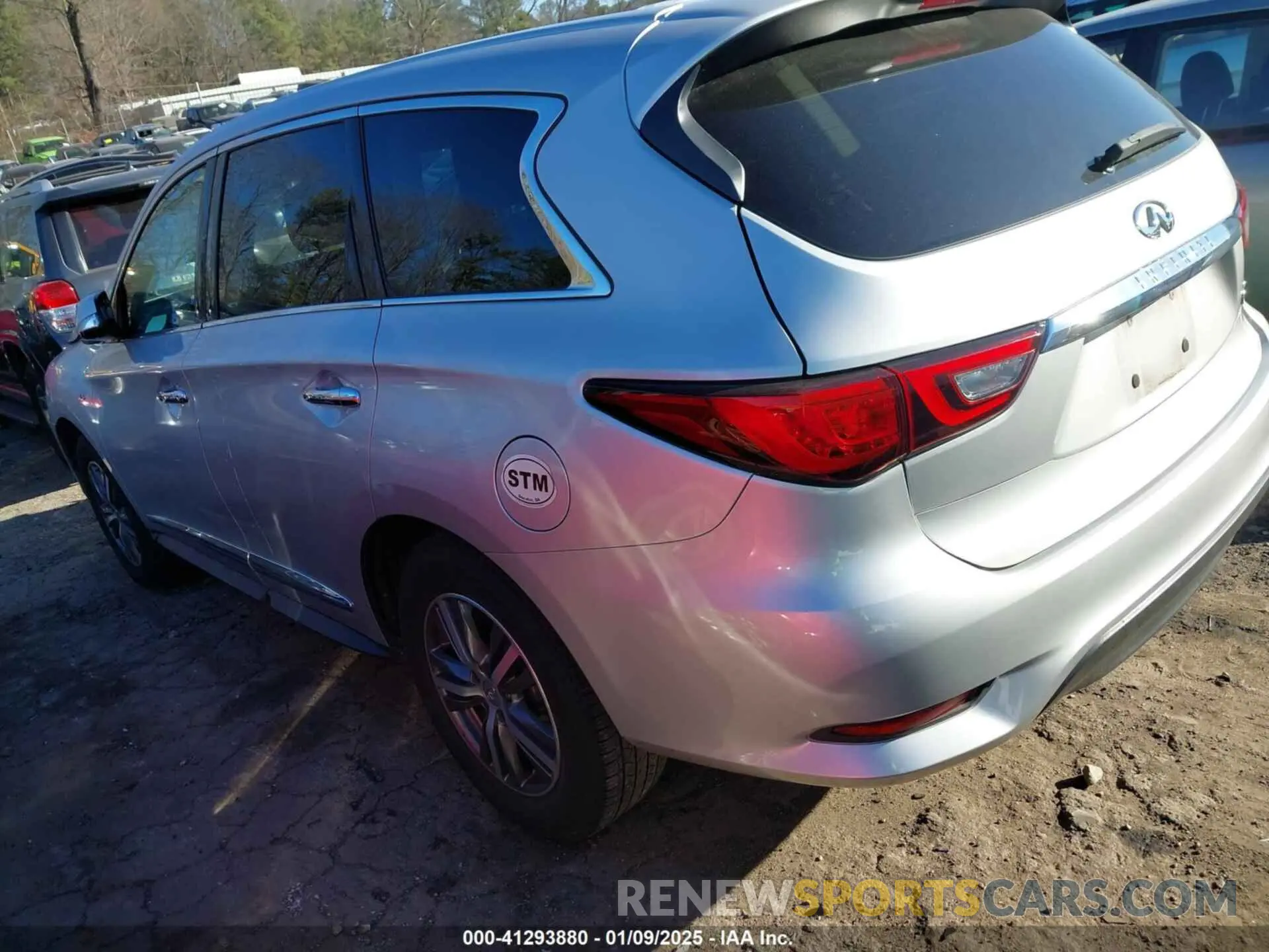 3 Photograph of a damaged car 5N1DL0MN2LC532430 INFINITI QX60 2020