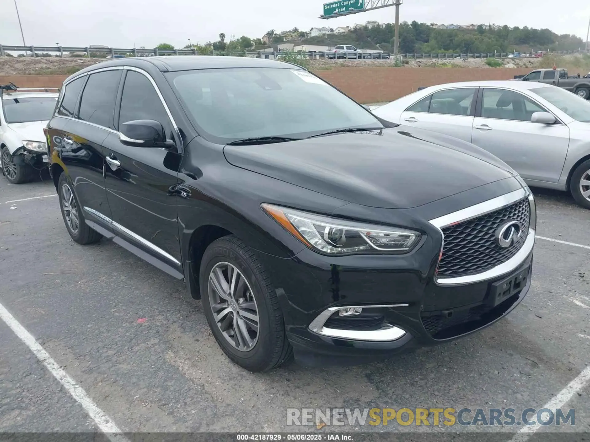 1 Фотография поврежденного автомобиля 5N1DL0MN2LC540608 INFINITI QX60 2020
