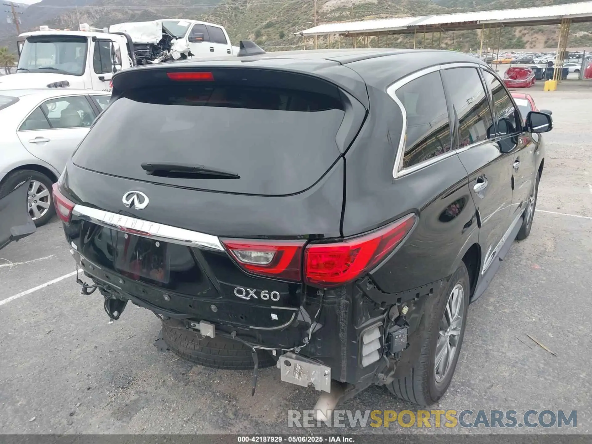 4 Фотография поврежденного автомобиля 5N1DL0MN2LC540608 INFINITI QX60 2020