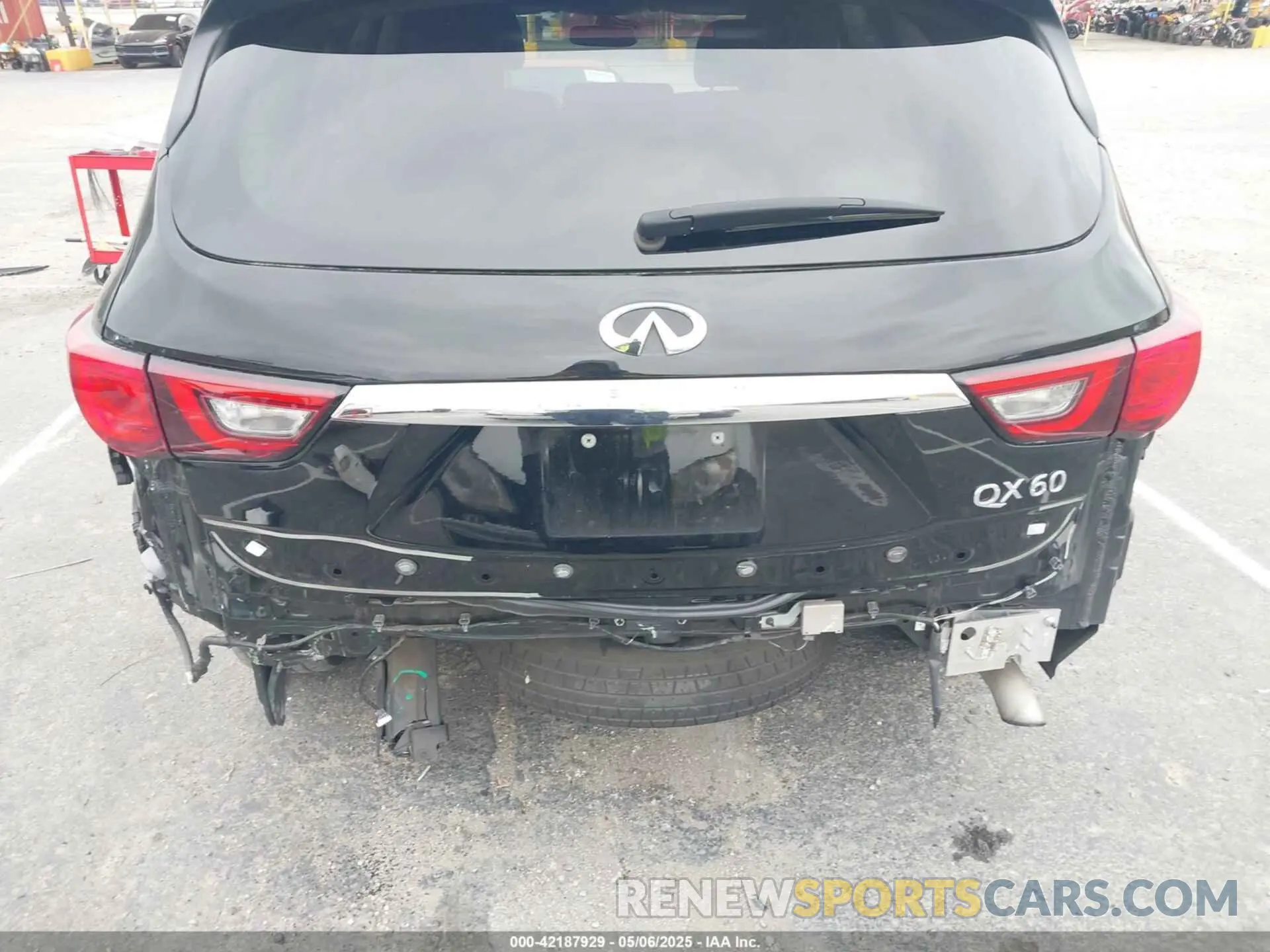 6 Фотография поврежденного автомобиля 5N1DL0MN2LC540608 INFINITI QX60 2020