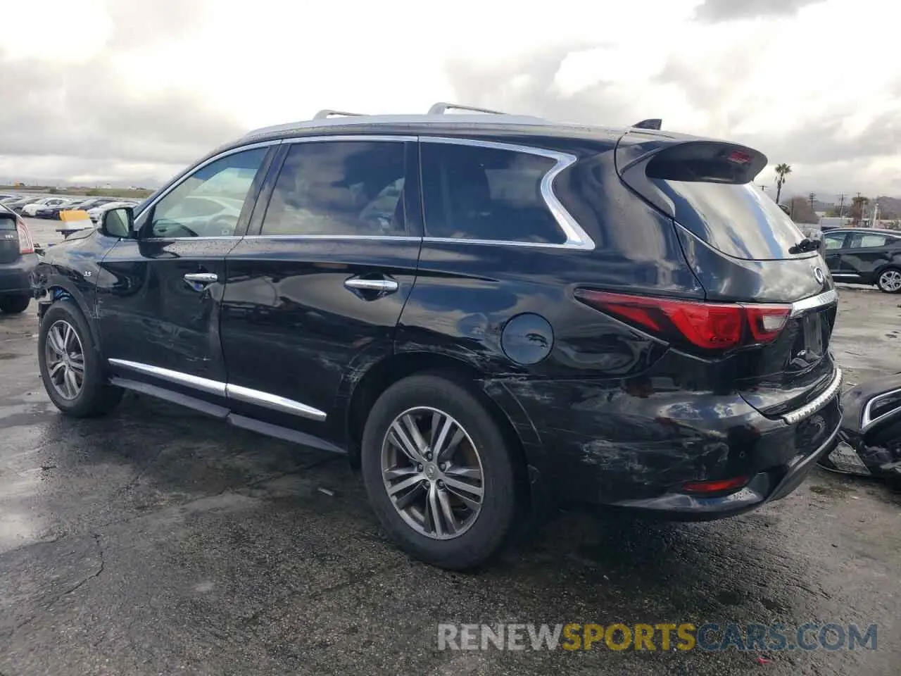 2 Photograph of a damaged car 5N1DL0MN3LC506886 INFINITI QX60 2020