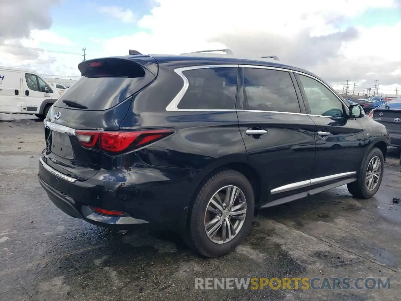 3 Photograph of a damaged car 5N1DL0MN3LC506886 INFINITI QX60 2020