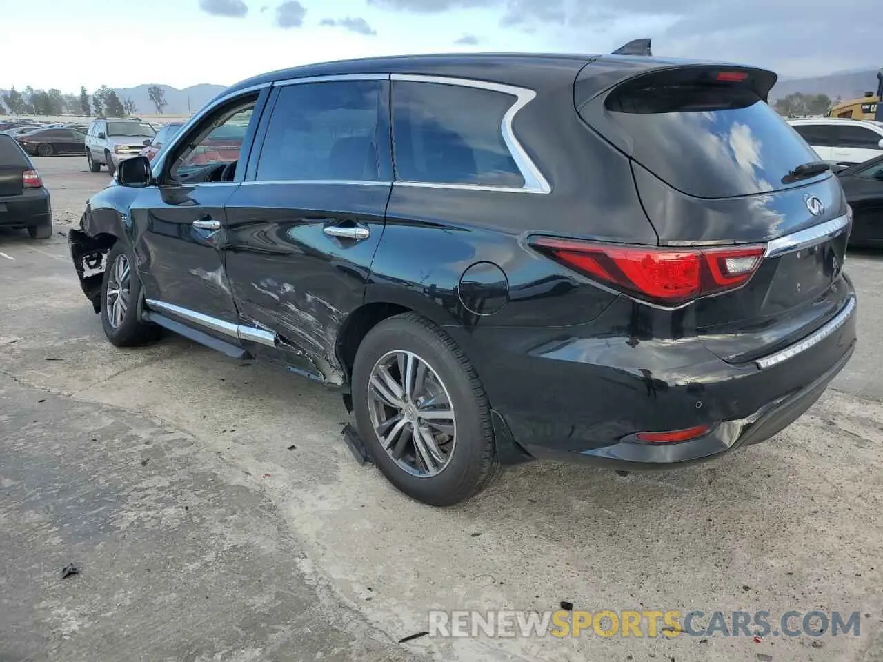 2 Фотография поврежденного автомобиля 5N1DL0MN3LC529293 INFINITI QX60 2020