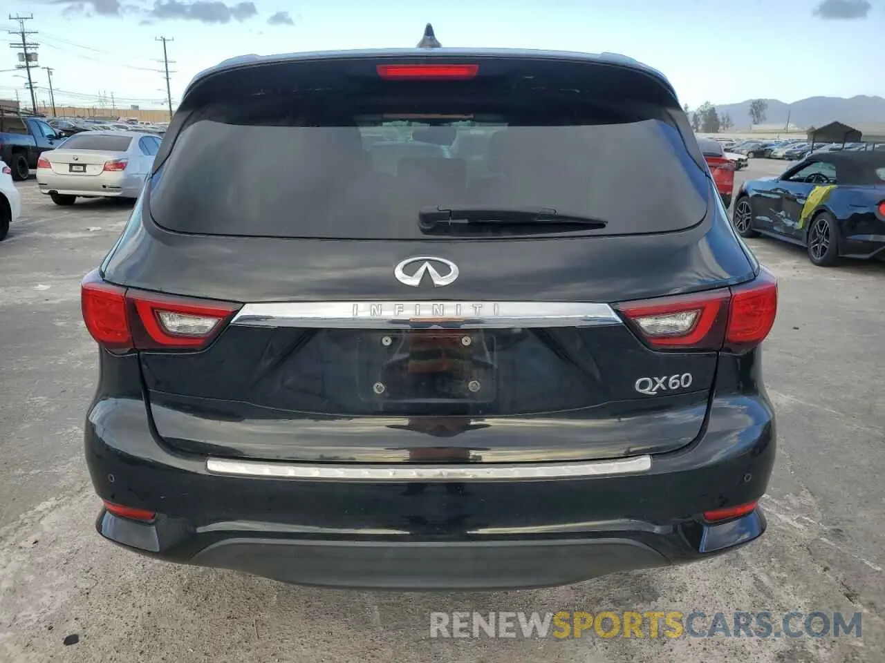 6 Фотография поврежденного автомобиля 5N1DL0MN3LC529293 INFINITI QX60 2020