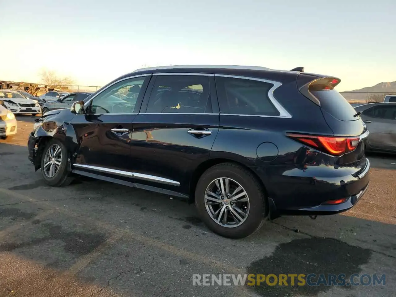 2 Фотография поврежденного автомобиля 5N1DL0MN4LC513281 INFINITI QX60 2020