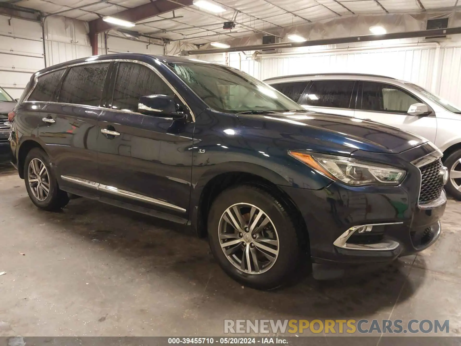 1 Photograph of a damaged car 5N1DL0MN4LC516679 INFINITI QX60 2020