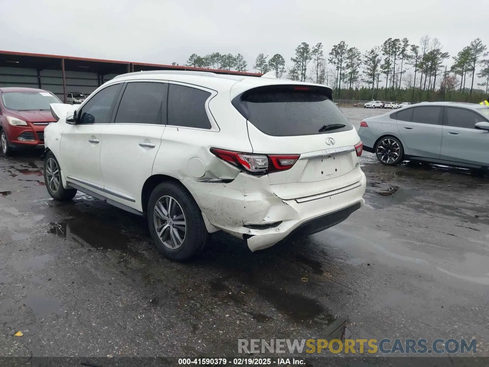 3 Фотография поврежденного автомобиля 5N1DL0MN4LC541775 INFINITI QX60 2020