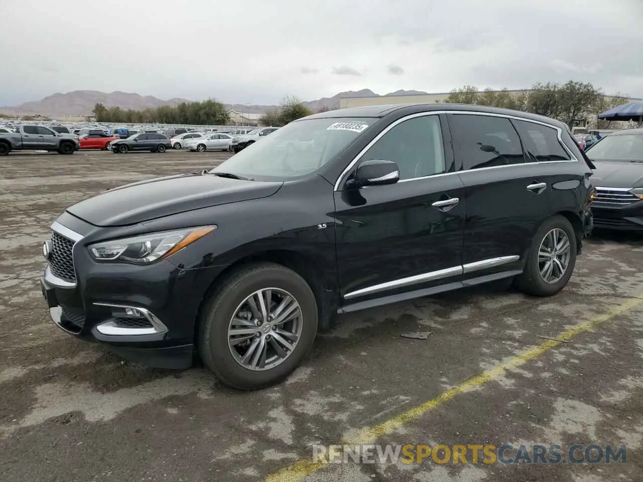 1 Photograph of a damaged car 5N1DL0MN5LC502886 INFINITI QX60 2020