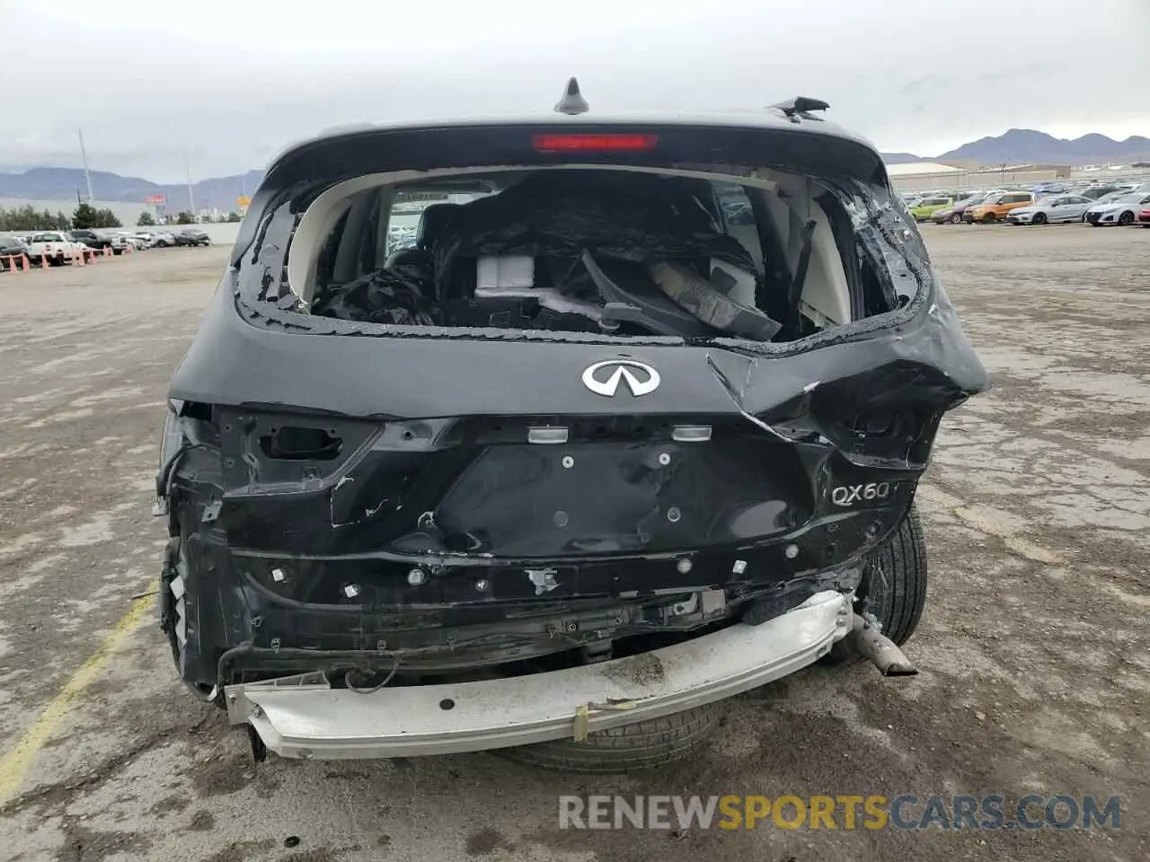 6 Photograph of a damaged car 5N1DL0MN5LC502886 INFINITI QX60 2020