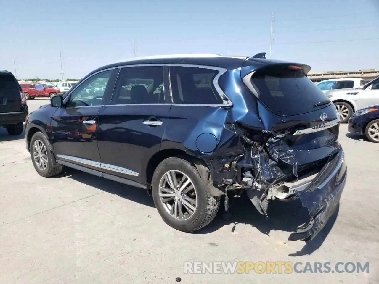 2 Фотография поврежденного автомобиля 5N1DL0MN5LC506355 INFINITI QX60 2020