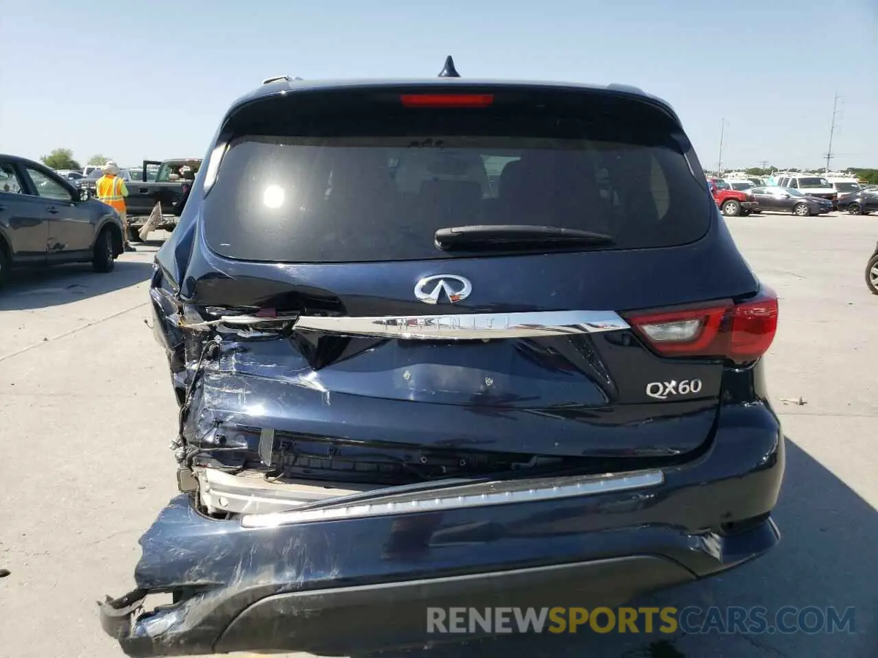 6 Фотография поврежденного автомобиля 5N1DL0MN5LC506355 INFINITI QX60 2020