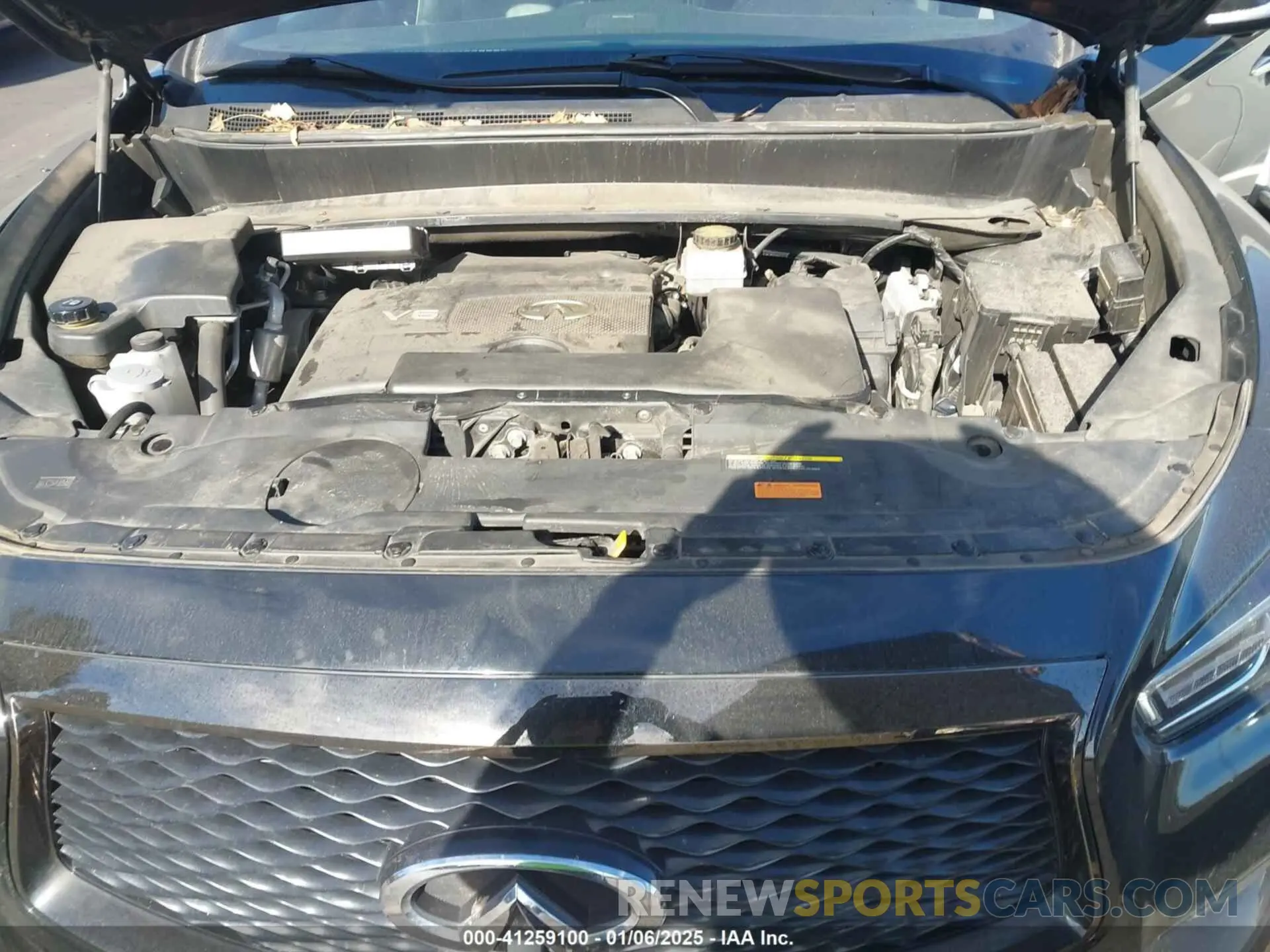 10 Photograph of a damaged car 5N1DL0MN5LC525763 INFINITI QX60 2020